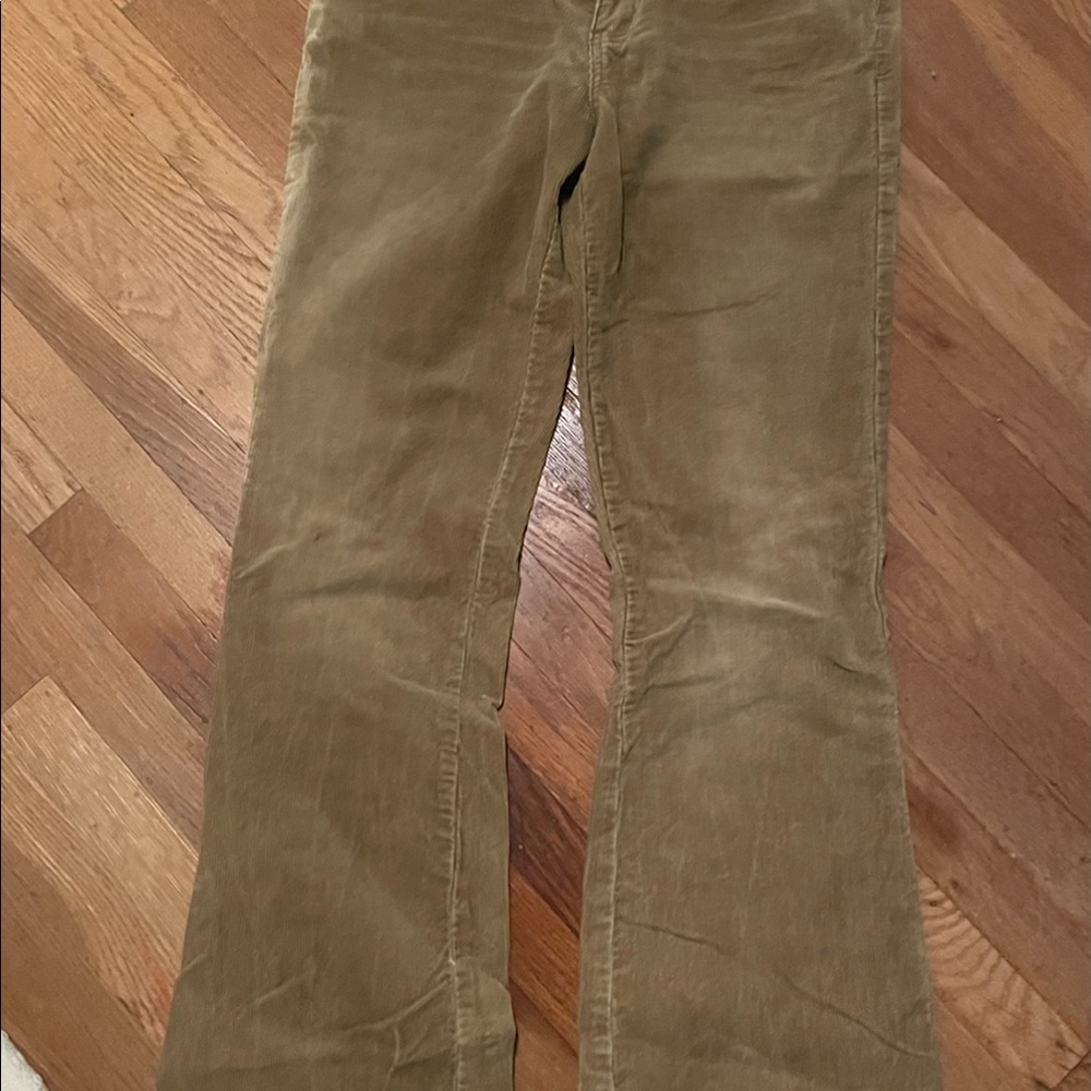 Flare brown corduroy pants (American eagle)